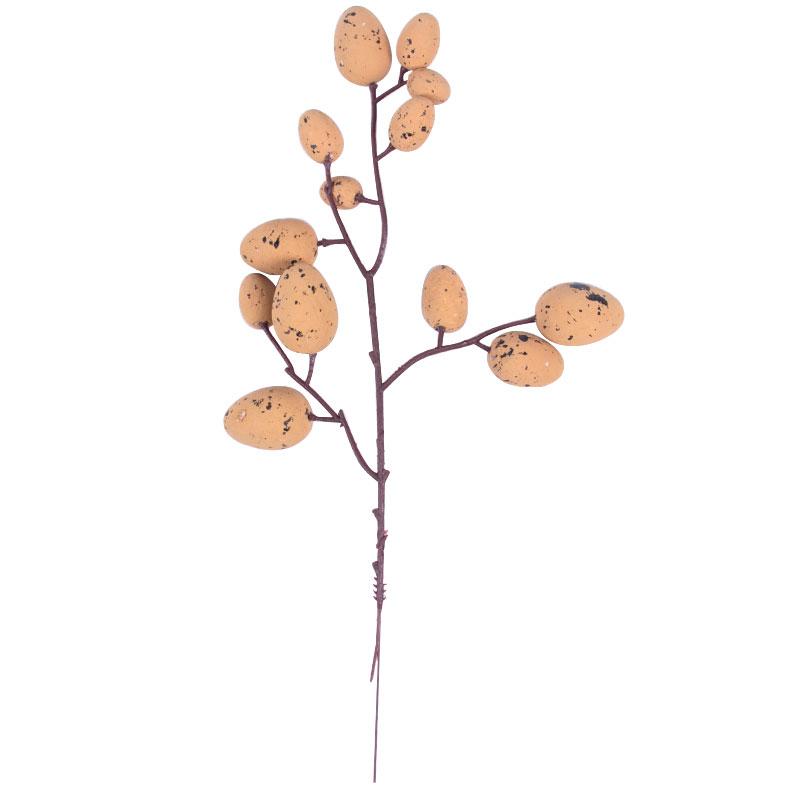 Easter Egg Tree Branch Colorful Foam Fake Artificial Flower DIY Easter Decoration Wedding Festival Party Home Accessories Supply