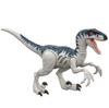 Mattel Jurassic World Realistic Mini Action Figure: Damaged! Velociraptor [Total Length: Approx. 20cm] [Ages 3 and Up] GWN14 Gray Medium