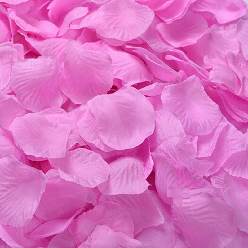 Buy Silk Rose Flower Petals 500pcs for Wedding Party Table Home