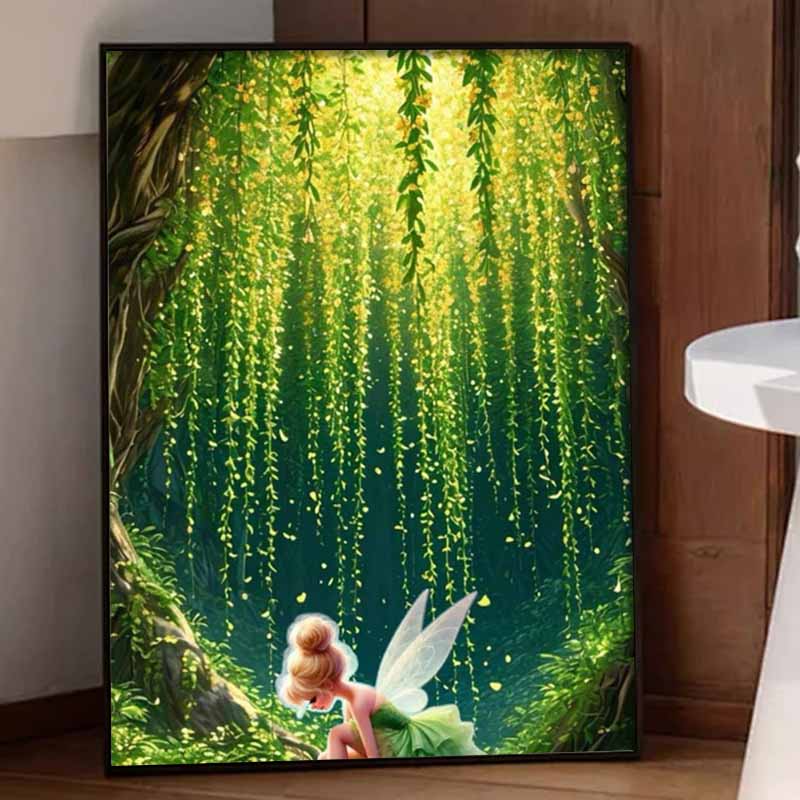 Disney diamond painting full of diamonds 5D fairy art home decoration creative handicrafts for wall decor