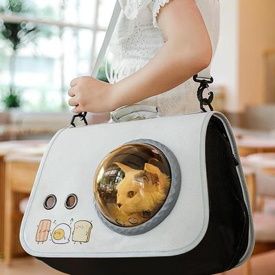 Průhledná crossbody kabelka pro kočku