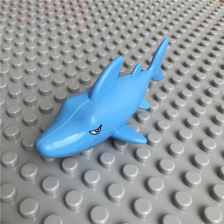 Gegele Lego-Compatible Building Blocks: Large Particles & Small Animal Accessories - Ocean, Zoo, Dinosaur Educational Toys
