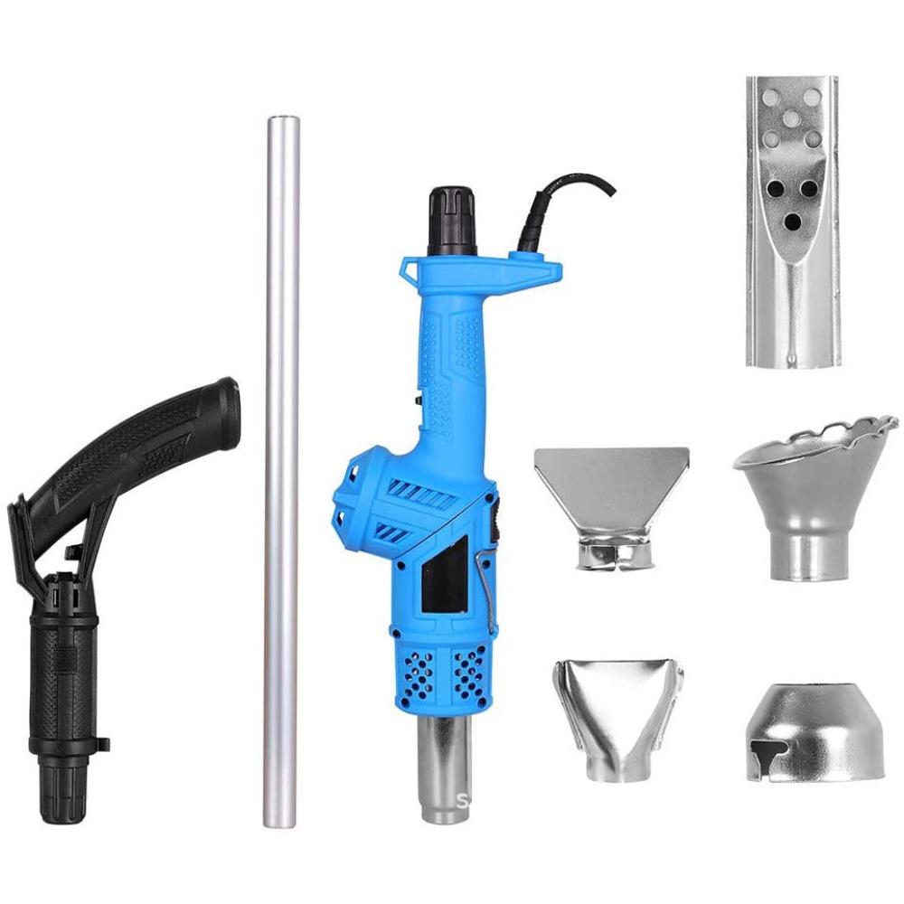 

Электрический фен 3 в 1, 2000 Вт, средство для уничтожения сорняков, зажигалка для барбекю, травяной огнемет, Термальная горелка для сорняков, садовый инструмент, термопрополка EU Plug синий