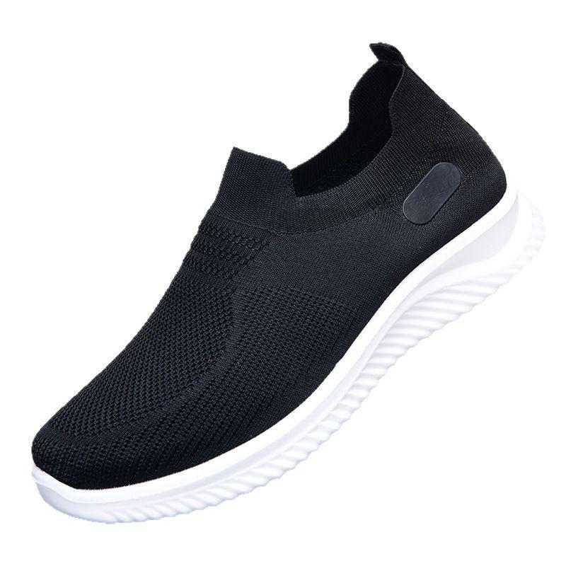 Fashion Men's casual shoes 2025 summer sports shoes with soft soles anti slip and breathable old Beijing cloth shoes for men