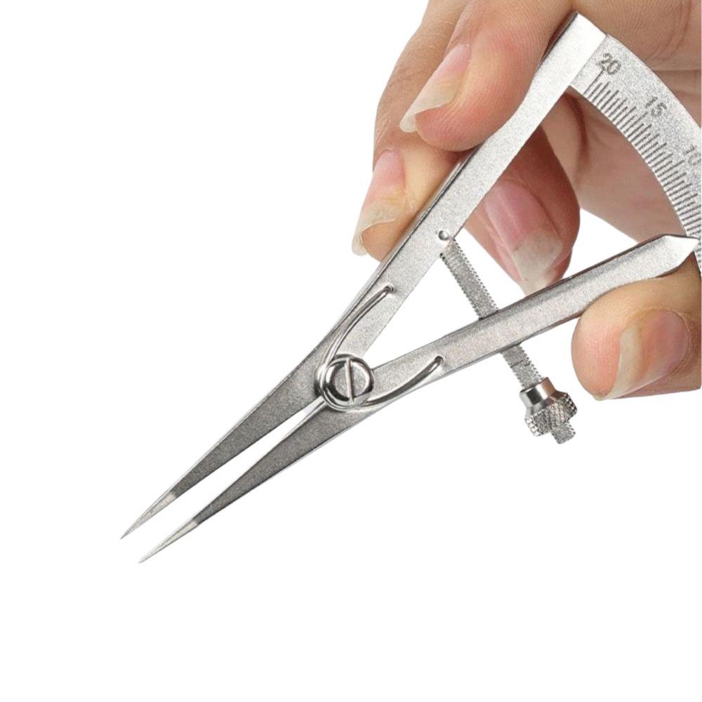 Screw Adjustment Eyelid Caliper Sterilizable Surgical Caliper Ophthalmic Caliper  Surgical Tool