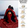 1pc Wonder Woman Diana Flannel Throw Blanket Lightweight Soft Warm All Season Blanket for Sofa, Bed, Travel, Camping L1024222