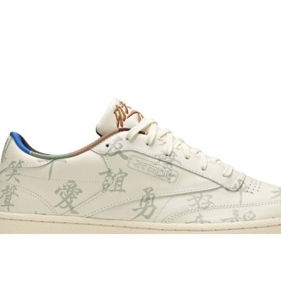 Reebok Kung Fu Panda X Club C 85 'Chinese Calligraphy' GZ8633 Men's Shoes