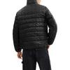 Coach SS24 Jacquard Stand Collar Zipper Long Sleeve Down Jacket Men Outerwear Black CT730-BLK