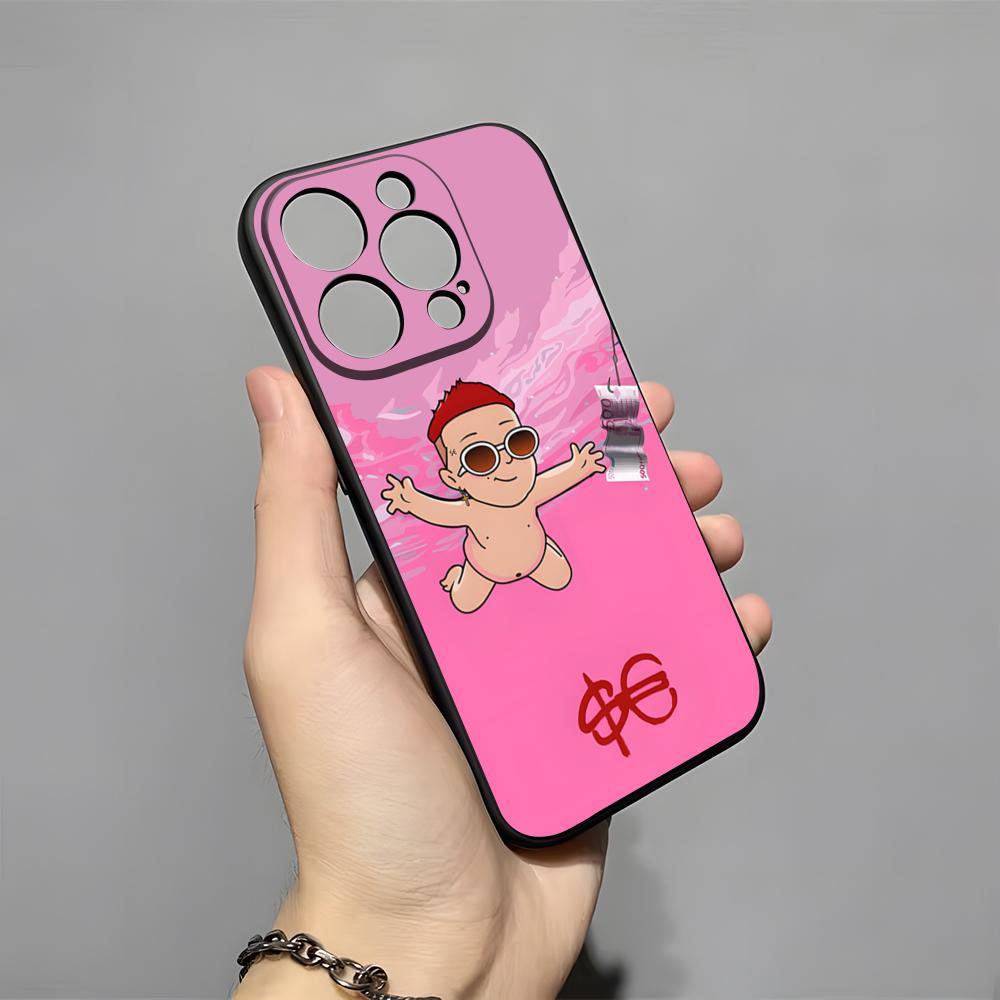 Sfera Ebbasta Singer Phone Case For IPhone 17 Pro Max 16 15 14 Pro Max 13 11 X Xs Xr 8 7Plus Silicone Cover