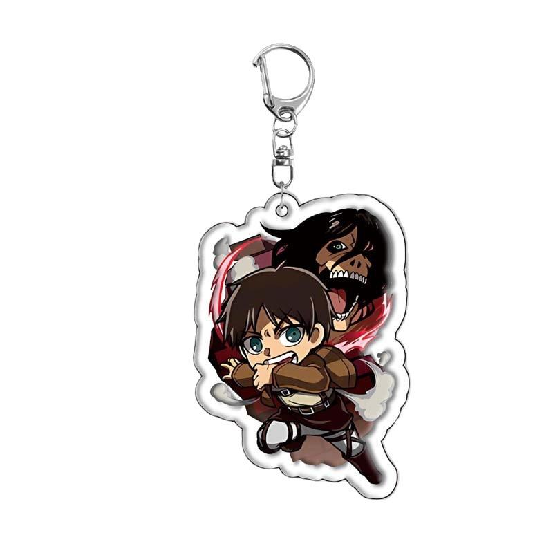 Attack on Titan Keychain Acrylic Keychain Anime Merchandise Wings of Freedom Anime Keychain Attack on Titan Merchandise Free