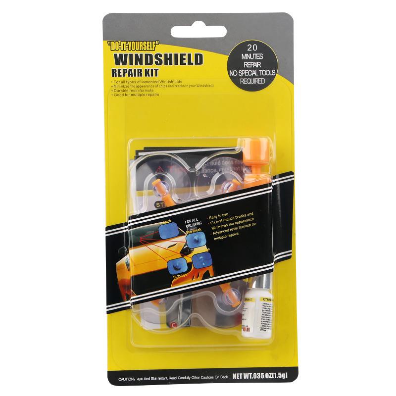 Windshield Repair Kit - Glass Crack Repair Liquid