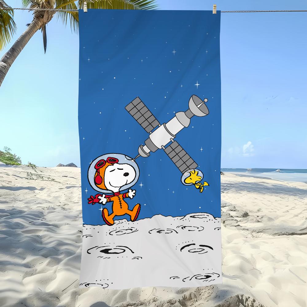 Towel Soft Cute Pool Gift For Travel S-Snoopys-S Gym Shower Camping Quick Dry Cartoon Sports Large Beach Towel