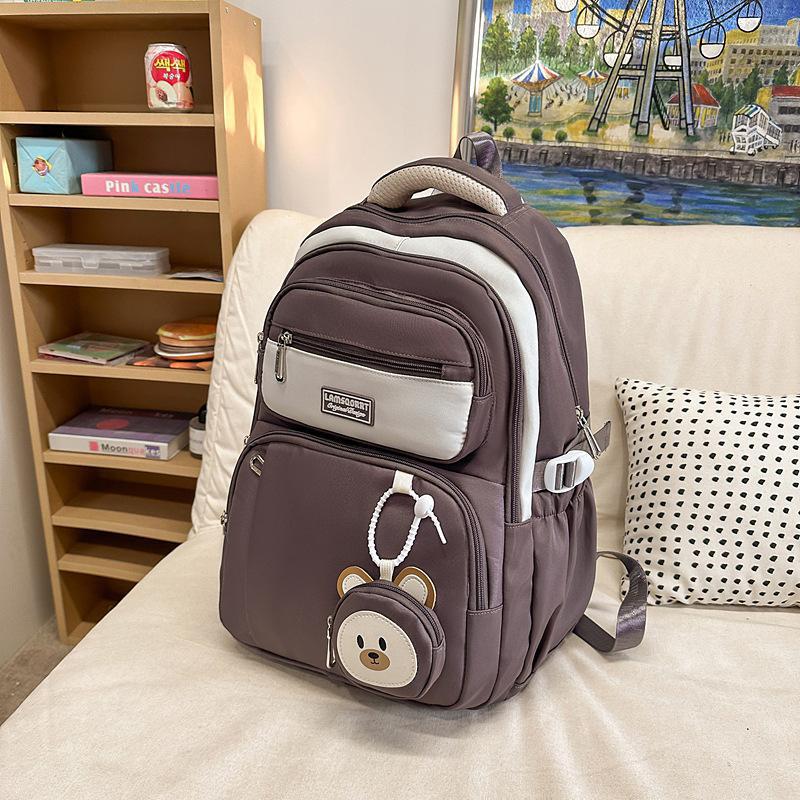 Schoolbag Spring New Schoolbag Korean Version Ins Cute Mori High-value Primary School Students 3rd To 6th Grade Lightweight Backpack