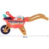 Children's Sandbox Sand Set Wheelbarrow Watering Can Molds - Orange