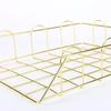 Modern Stackable Letter Tray Desktop Organizer Under Desk Hanging Organizer Metal Paper Tray for Women Men Student Staff