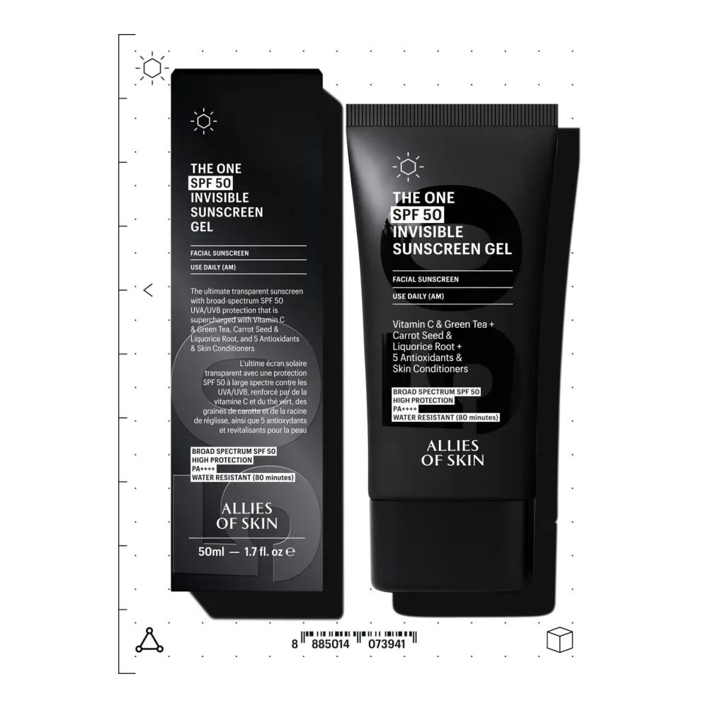 ALLIES OF SKIN Sonnenschutz-Gel The One LSF50 Unsichtbar 50ml