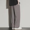Men's Summer Trend Wide-Leg Ice Silk Casual Trousers - Loose Straight Sports Pants