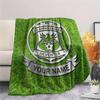 Custom Name Go Ahead Eagles Flannel Blanket, High quality Comfortable for All Seasons, Home Decor, Warmth and Comfort