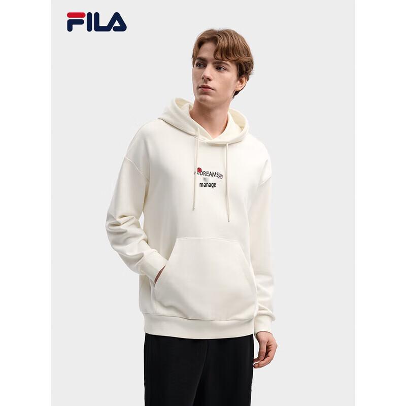 FILA Men s 2026 Spring Hooded Knit Sweatshirt M