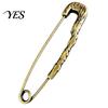 Coats Decorative Pin Vintage Bronze Safety Pin, Large Feather Bird Leaf Flower Lapel Men Women Brooch for Coats, Jackets, Hats, Bags Alloy Clothing