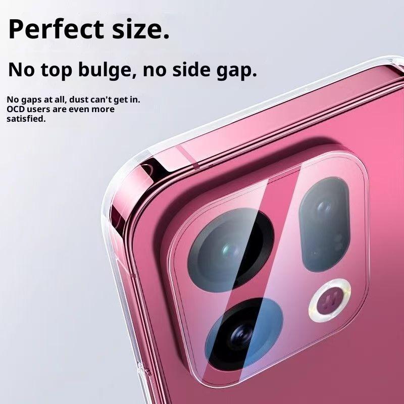 For OPPO Find X9 Pro 3D Lens Glass Protector 3D Tempered Glass Back Camera Film Anti-Scratch Anti-Fingerprint HD Lens Cover