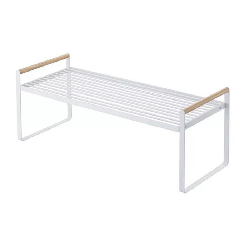Spice Rack Iron Multifunctional Kitchen Supplies Kitchenware Organizer Countertop Seasoning Holder for Kitchen White