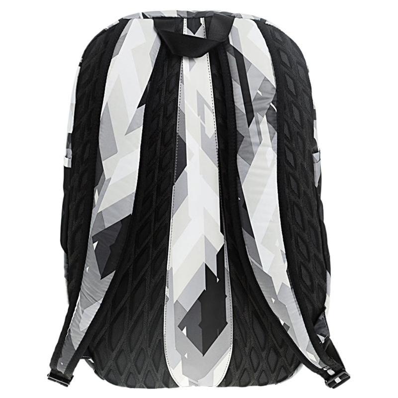 Nike Polyester Nylon Backpack Regular Unisex Black/White Casual