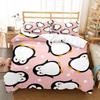Cute Penguin Comforter Cover For Kids Lovely Printed Duvet Sets Twin Animals 2/3 Pieces Bedding Sets(Quilt Cover+ Pillow Case)