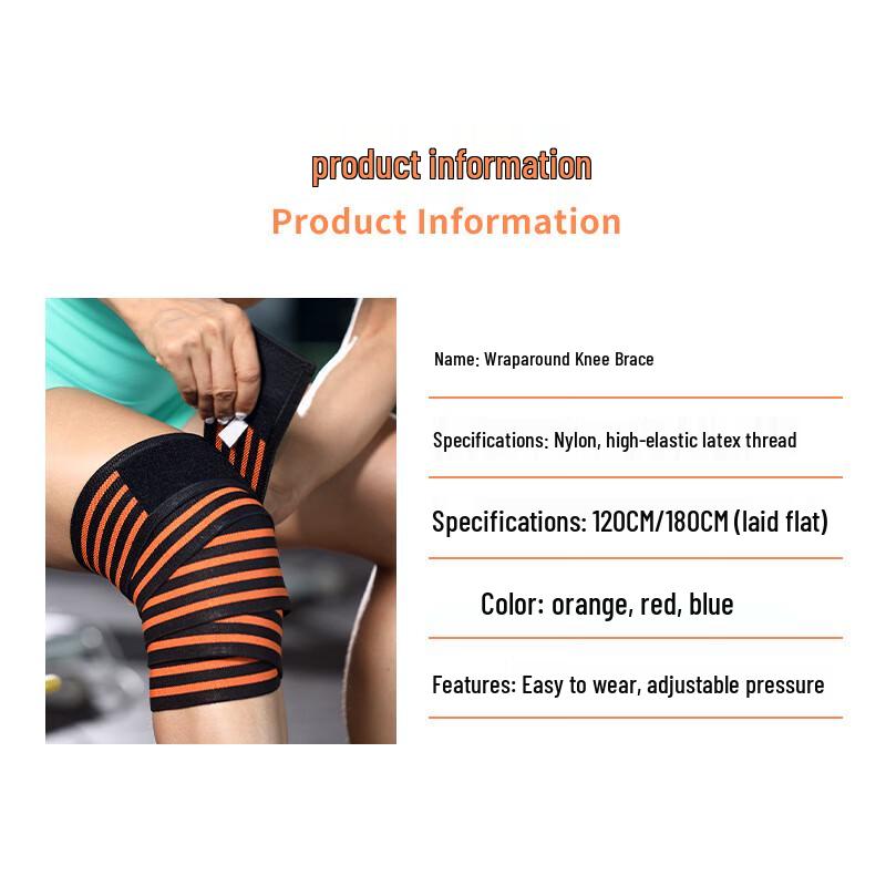 Elastic Compression Knee Support Wrap