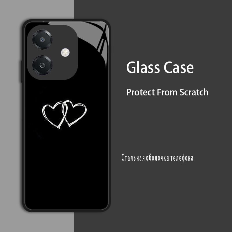 Pro OPPO A60 5G Pouzdro Kryt Tvrzené Sklo Pouzdro Pevné Coque Nárazník Pro Oppo A3 Pro A3X A40 A80 4G 5G Reno 13 Pro Ochranné Pouzdro