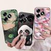 Pour Itel S23+ S23 Plus ItelS23 Coque Esthétique Dessin Animé Panda Lapin Peinture Florale Protection Appareil Photo Housse Souple S665LS681LN