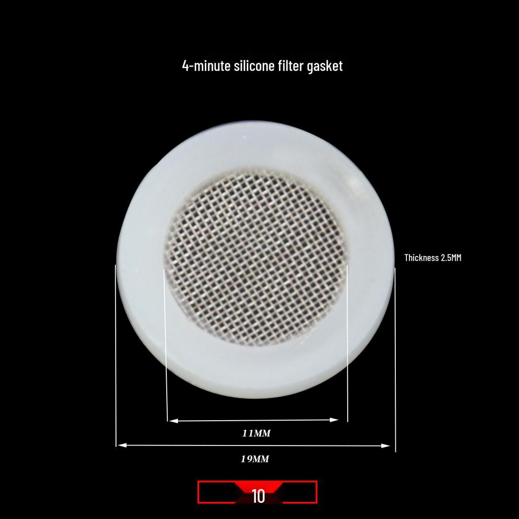 Silicone Rubber Washer for Shower Head 4-Inch Hose Seal Filter