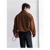 Men's Clothing Long-sleeved Shirt Spring Autumn New Fashion Trend Splicing Fake Two-piece Shirt Jacket