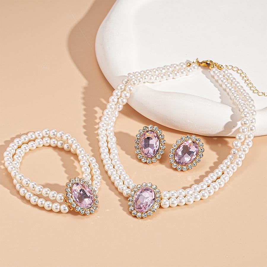 Высококлассное многослойное ожерелье с кисточками и жемчугом - европейский и американский модный дизайн