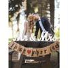 3 Stück/Set Weiße Holzbuchstaben Mr und Miss, Set, Mr & Mrs Schild für Hochzeitstisch, Partydekoration Haupttisch Hochzeit Holzbuchstabe