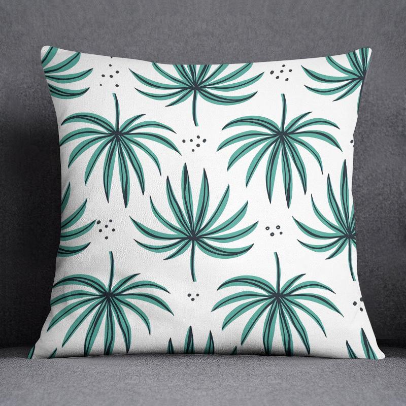 Fresh Mint Green Pillow Gift Home Office Decoration  Bedroom Sofa Car Cushion Cover Case