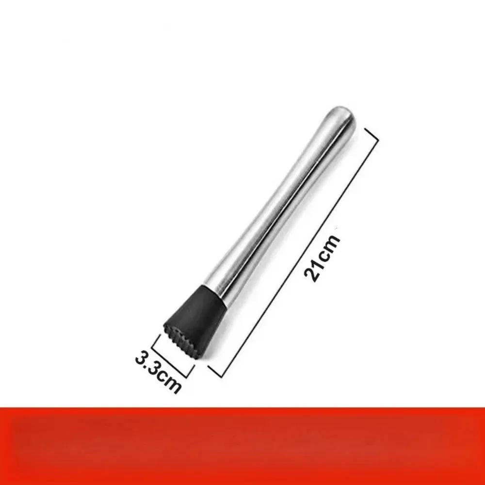 1pc Ice Crusher Hammer Stainless Steel Multi-Use Cocktail Tool for Bar Shaker Smoothie Maker Fruit Smasher Kitchen Supplies Ice
