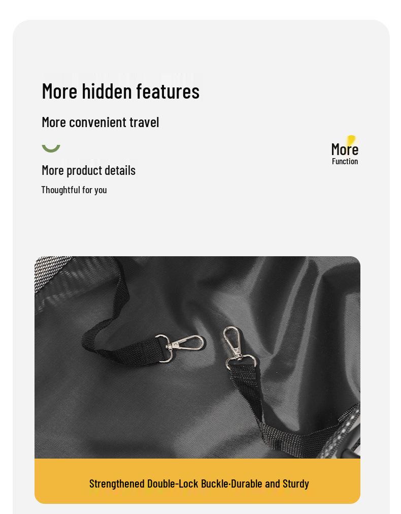 Lightweight Foldable Pet Stroller for Cats and Dogs - Travel and Outdoor Use