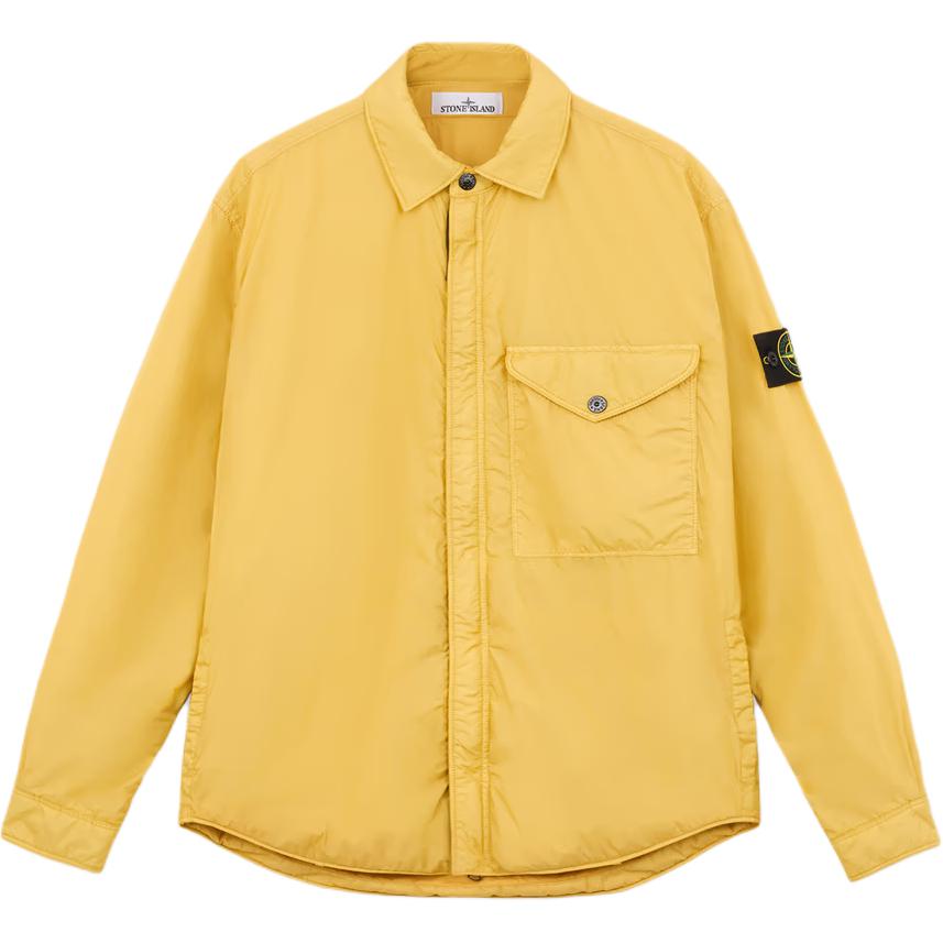 

Stone Island Fw24 Logo Hidden Zip Long Sleeve Jacket Men Jackets Ochre 8115Q0123-V0033 L