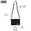 Holiday A.M. Women's Shoulder Bag [BlackSize: 14cm X 21cm X 2cm] Smartphone Shoulder BagPouch (KB211)