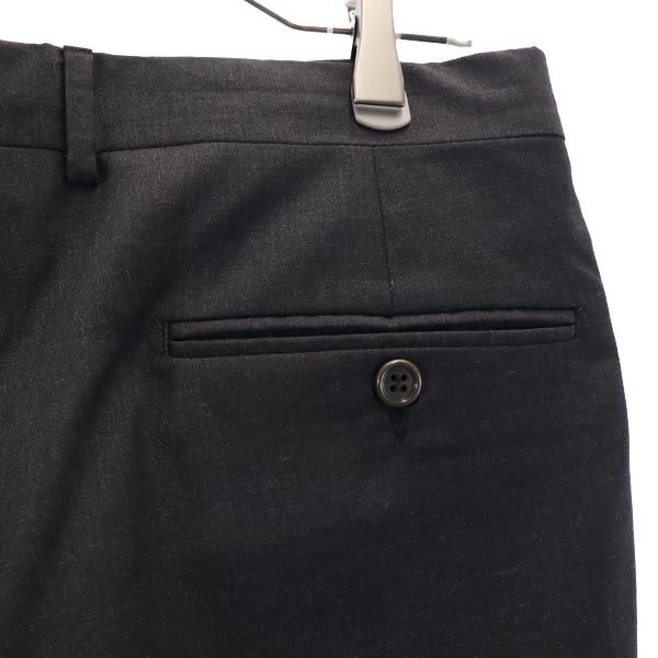 Fendi Made In Italy Wool Slacks Pants Gray Men's Used