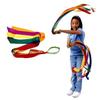 Rainbow 12Pcs Dance Ribbon Streamers For Kids Gymnastics Party Favors Sensory Development Toys Juegos Para Fiestas De Niños