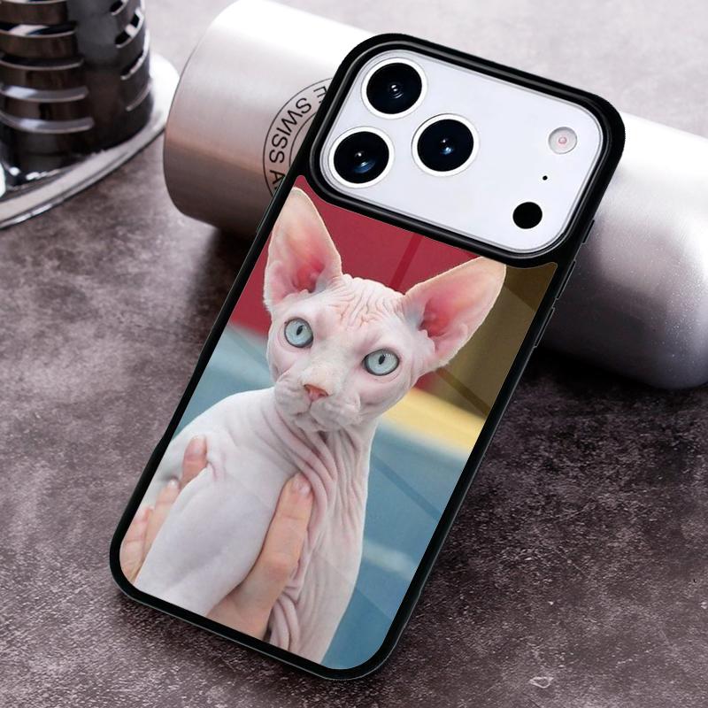 Sphinx Cat Phone Case For iPhone 17,16e,15,14,13,12,11,Mini,Pro,MAX soft Silicone Cover