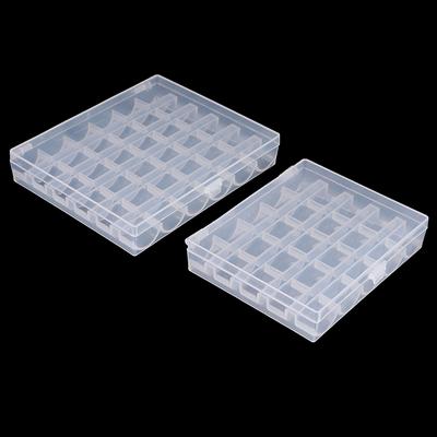 25/36 cívky Cívky Šicí stroj Prázdné pouzdro na cívku Organizér Úložný box