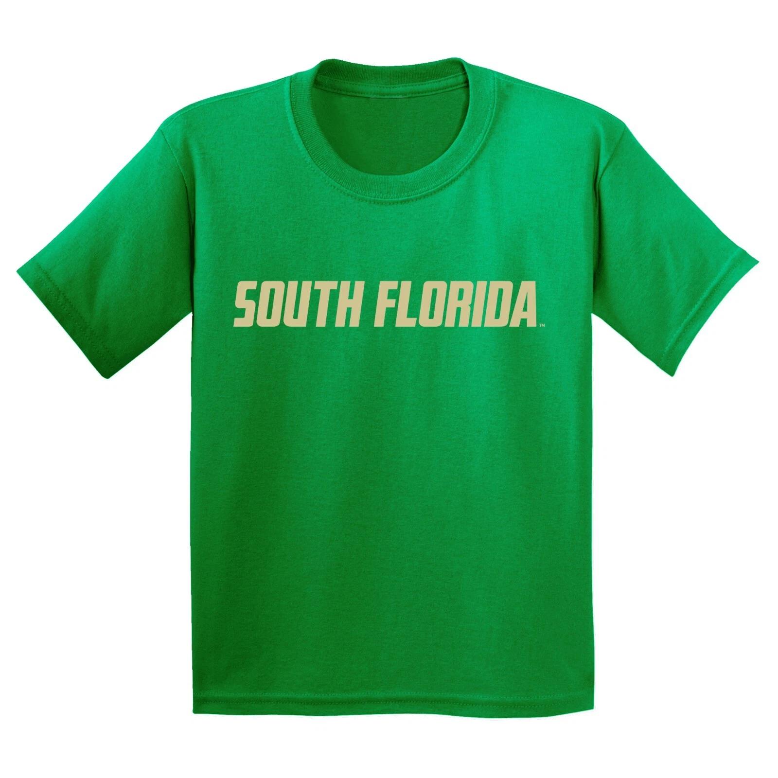 South Florida Bulls Basic Block Youth T-Shirt - Irish Green 3XL
