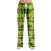 Pajama Pants Sleepwear Casual Drawstring Elastic Waist Pants Comfy Straight Yoga Loose Trousers