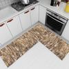 Home Kitchen Floor Mat Anti Slip Water Absorbing Entrance Door Floor Mat Bathroom and Toilet Floor Mat