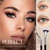 Foldable Angle Fan-shaped Mascara Brush, Upgraded Mascara Brush and Eyelash Comb, Eyelash Separating Tool, Fan-shaped Mascara Brush (set of 2)