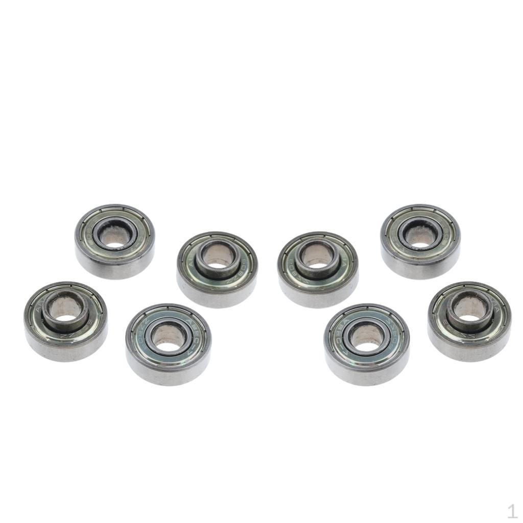 

8 штук передніх роликових підшипників екранованих для більш плавної їзди