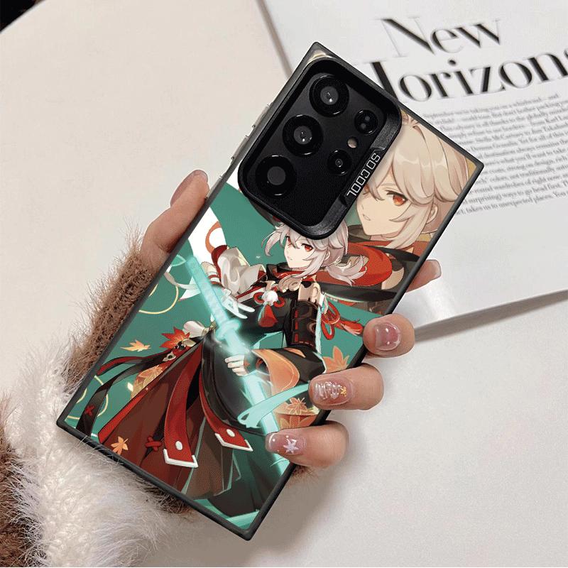 Genshin Impact Anime Soft Phone Case for Samsung Galaxy S24 S25 FE S26 Edge S23 Ultra S22 Plus S21 + Shockproof Cover Back Shell